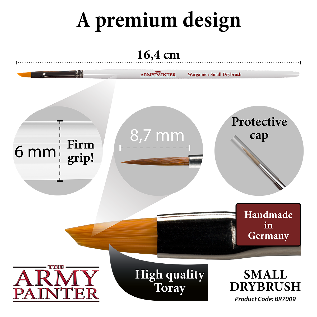 Army Painter Wargamer Small Drybrush product packaging