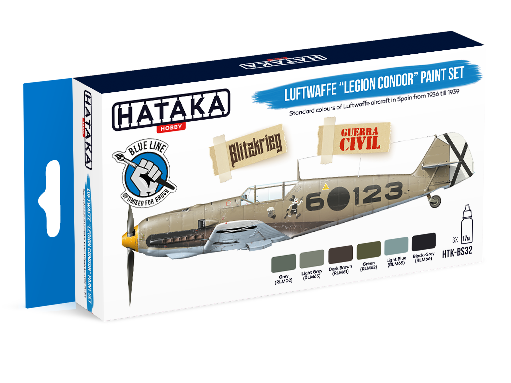 HTK-BS32 Hataka Luftwaffe Legion Condor Paint Set product image