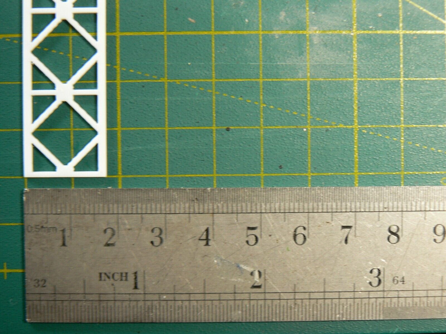 ABS Styrene Plastic Lattice Truss Model Railway Building 10-24mm 500mm Length