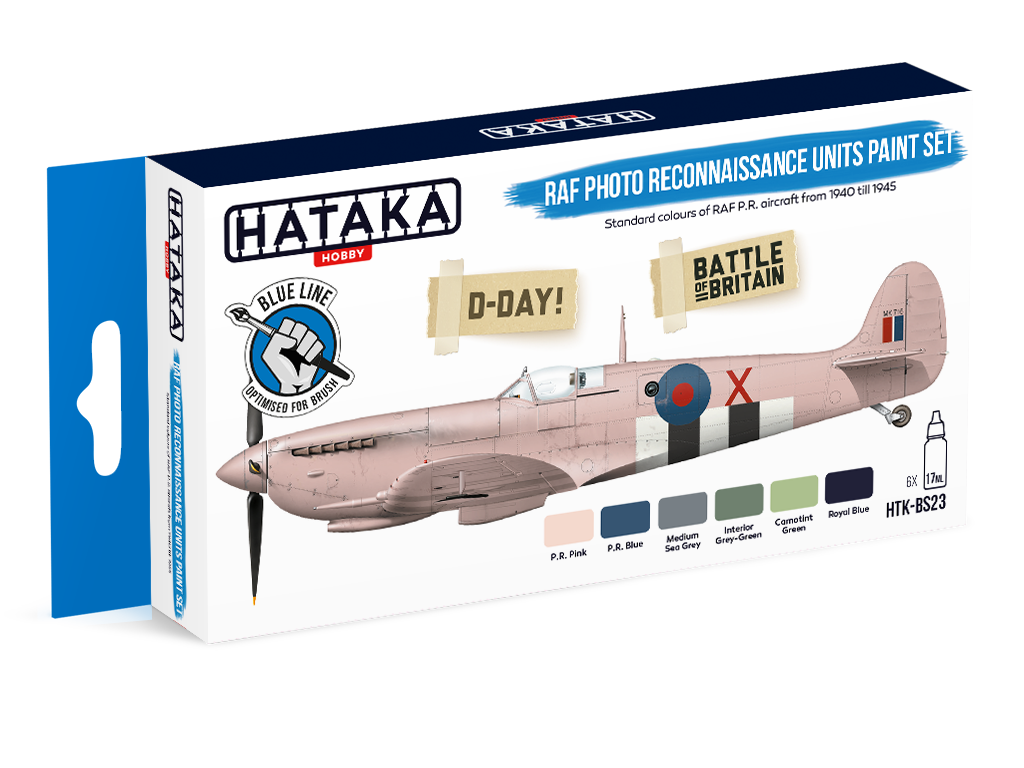 HTK-BS23 Hataka RAF Photo Reconnaissance Units Paint Set product image