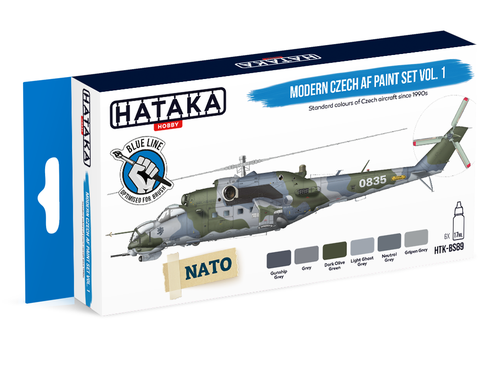 HTK-BS89 Hataka Modern Czech AF Paint Set Vol.1 product image