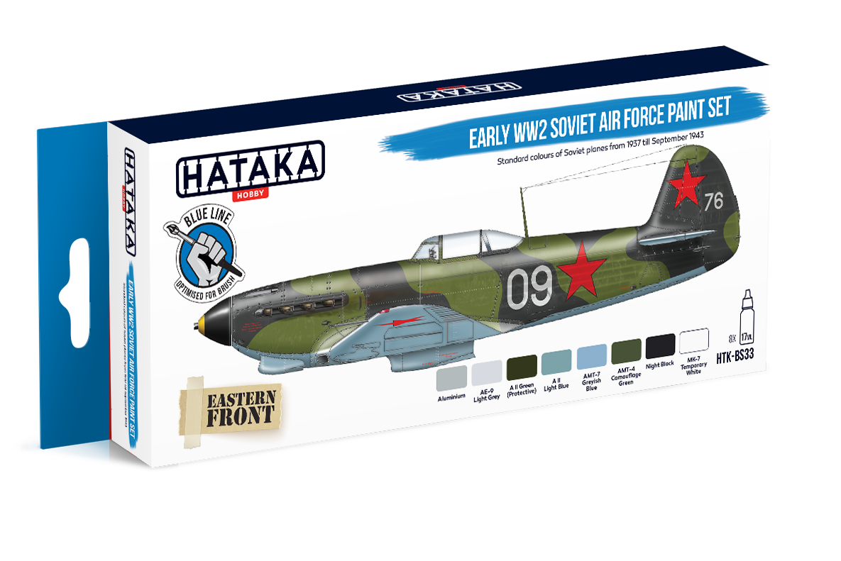 HTK-BS33 Hataka Early WW2 Soviet Air Force Paint Set product image