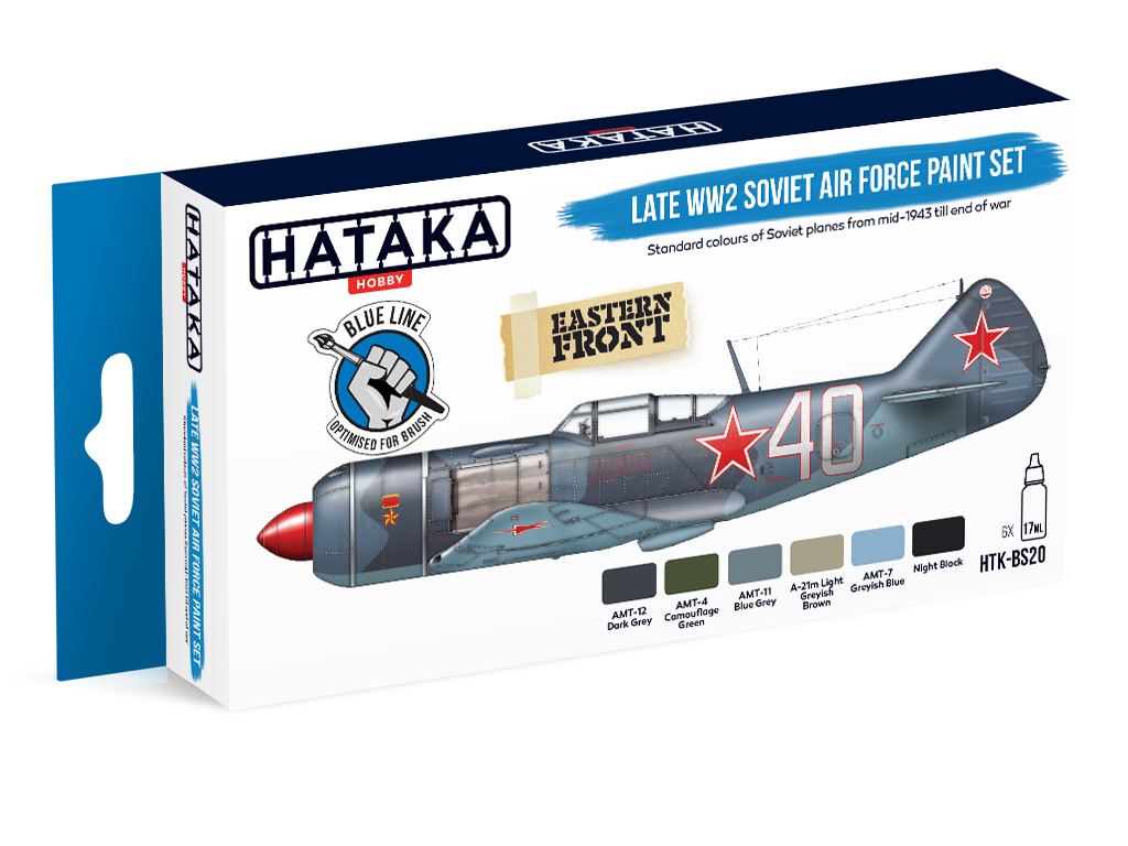 HTK-BS20 Hataka Late WW2 Soviet Air Force Paint Set product image