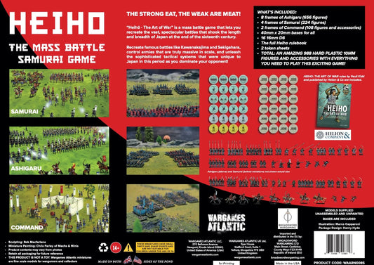 Heiho Grand Battle Scale 10mm plastic miniatures