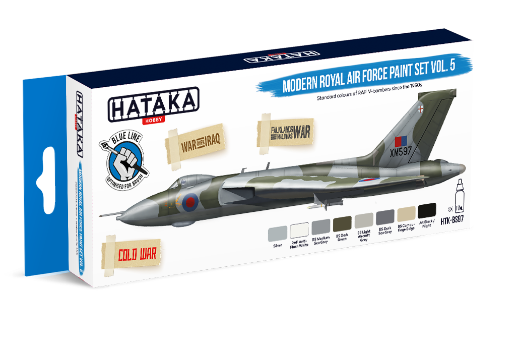 HTK-BS97 Hataka Modern Royal Air Force Paint Set Vol.5 product image
