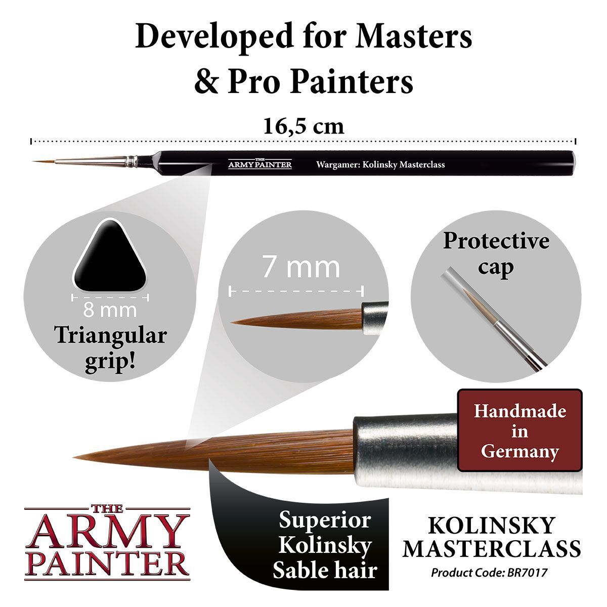Army Painter Wargamer Masterclass Brush product packaging