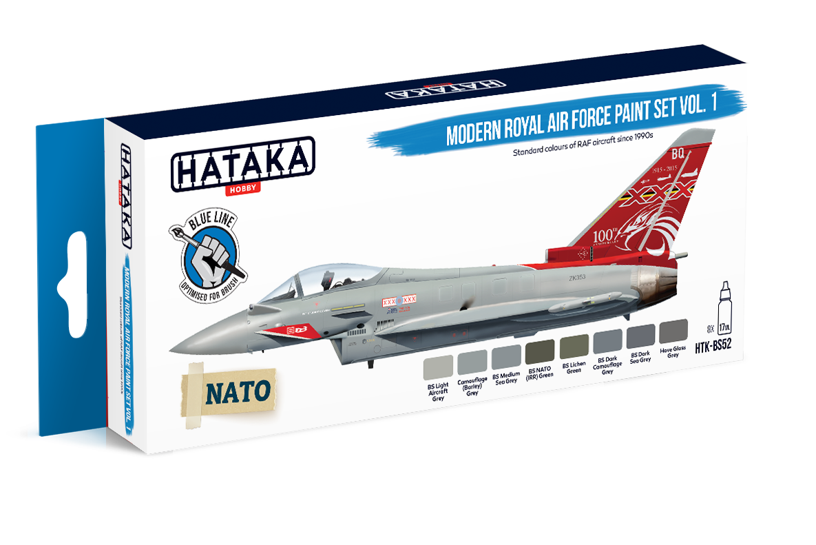HTK-BS52 Hataka Modern Royal Air Force Paint Set Vol.1 product image
