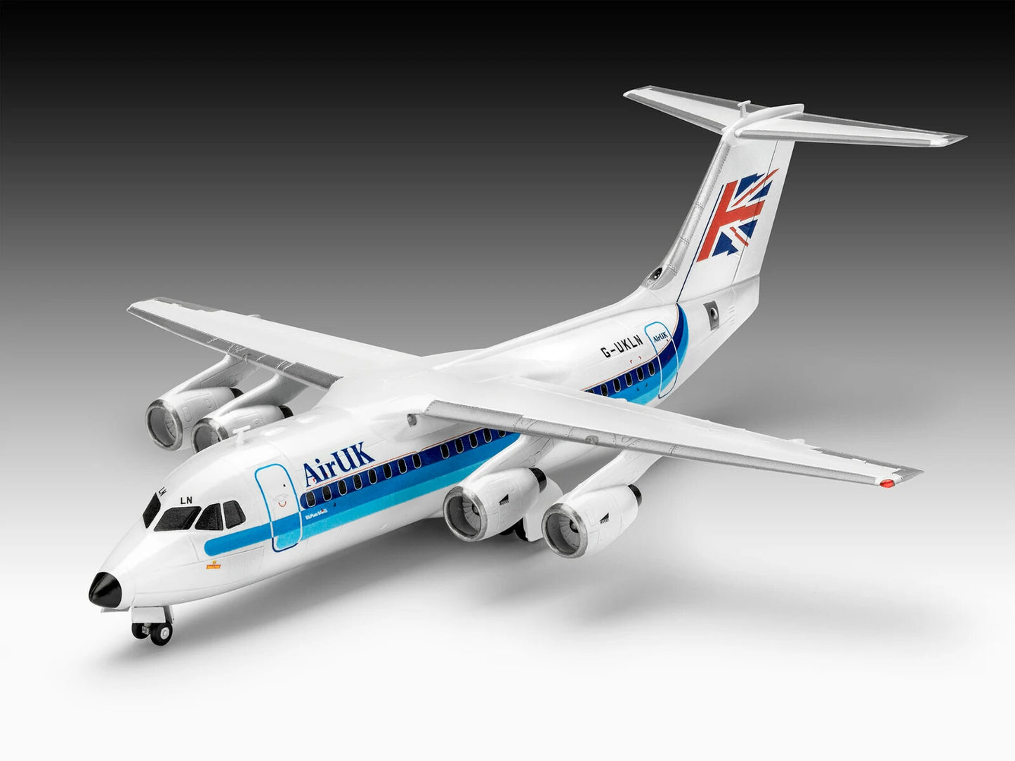 BAe 146-200 Transport Aircraft Model Kit By Revell Scale 1:144 R03791