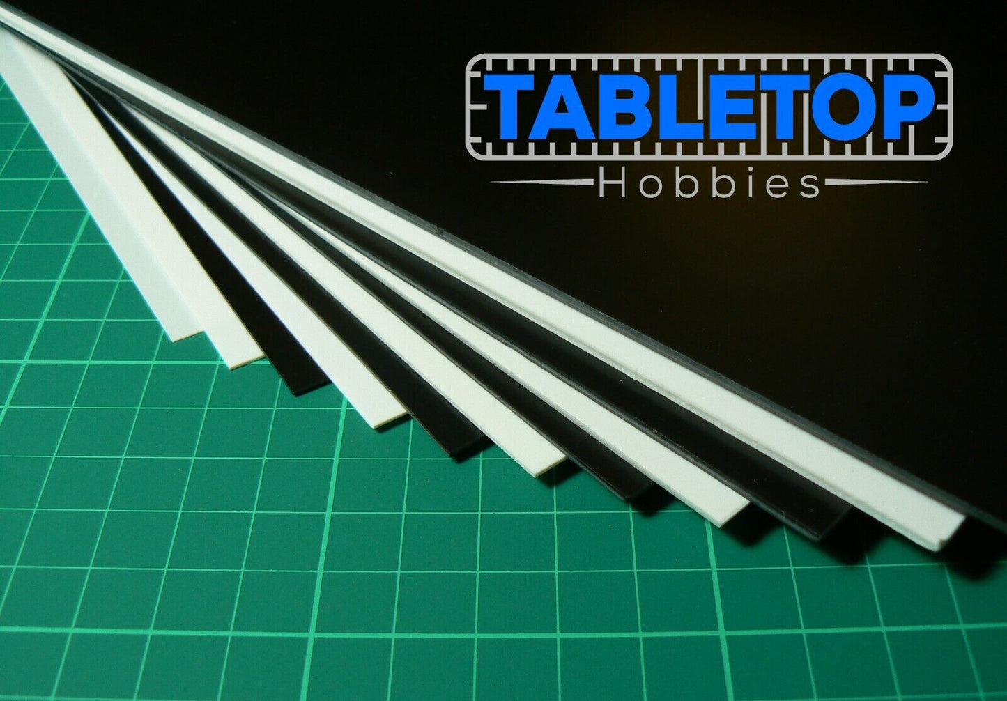 Plasticard Sheet Triple Pack Modelling Terrain Scenery Choose Thickness Colour