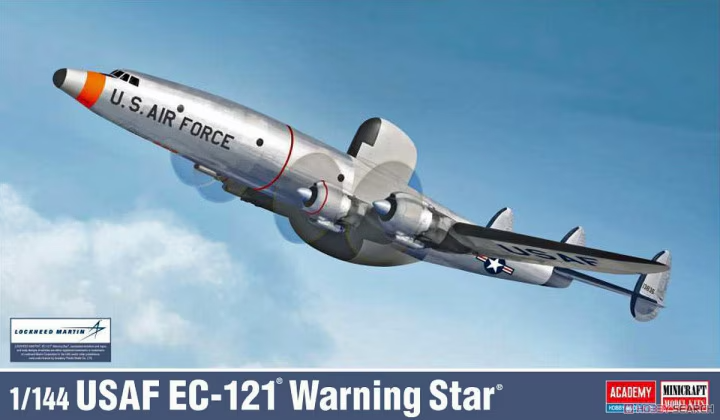 Lockheed EC-121 Warning Star Model Kit By Academy Scale 1:144 12637