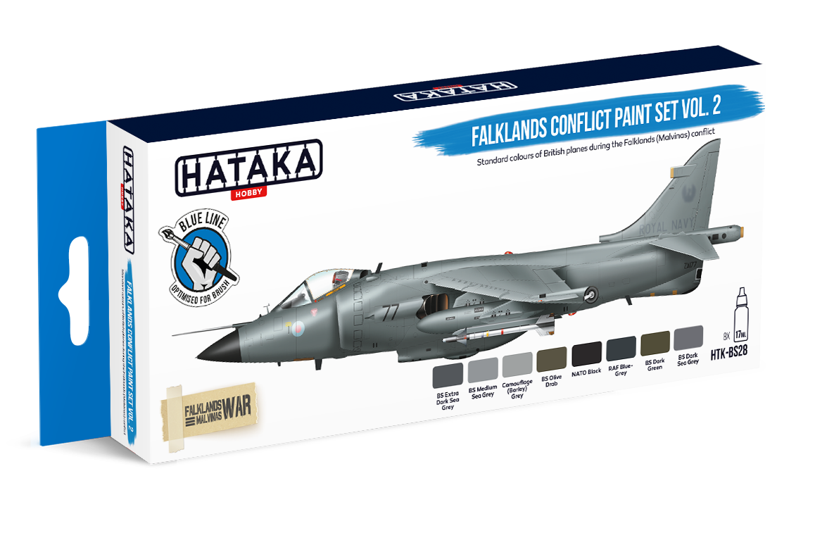 HTK-BS28 Hataka Falklands Conflict Paint Set Vol.2 product image