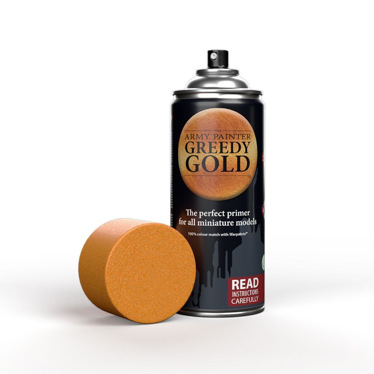 Army Painter Greedy Gold CP3028S colour primer spray can