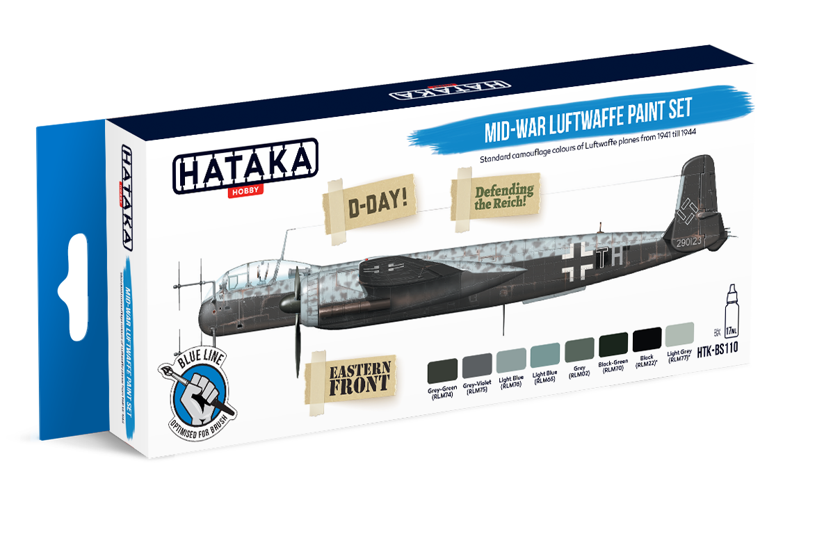 HTK-BS110 Hataka Mid-War Luftwaffe Paint Set product image