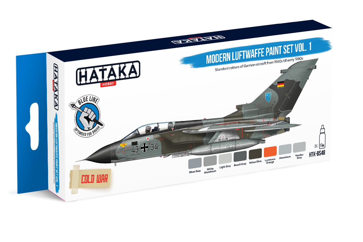 HTK-BS48 Hataka Modern Luftwaffe Paint Set Vol.1 product image