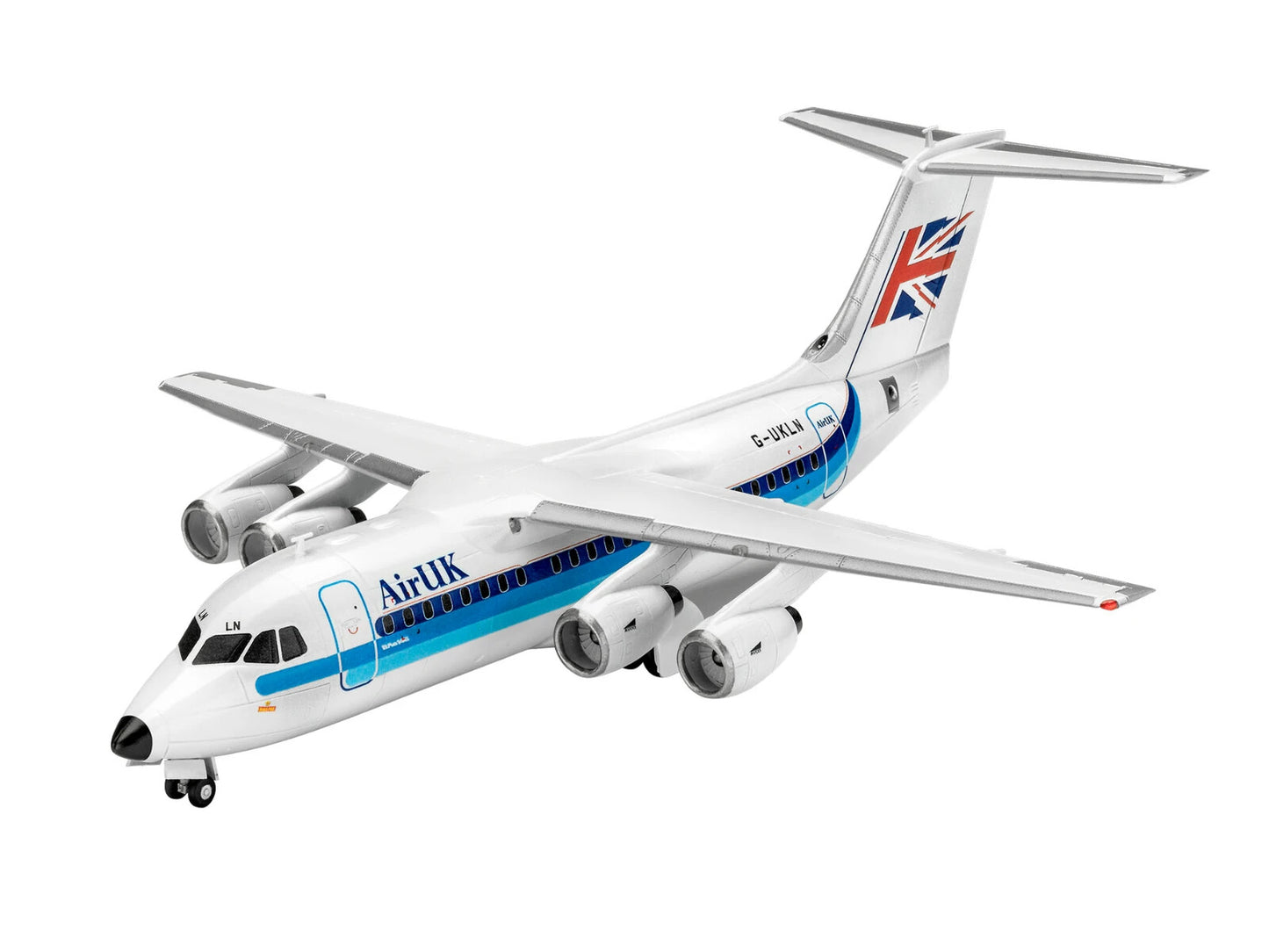 BAe 146-200 Model Kit With Paints Gift Set By Revell Scale 1:144 R63791