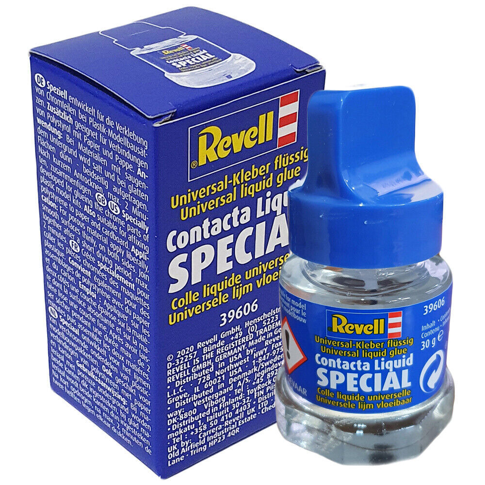 Revell Contacta Liquid Special 39606 Precision Liquid Model Cement for Hobby Kits