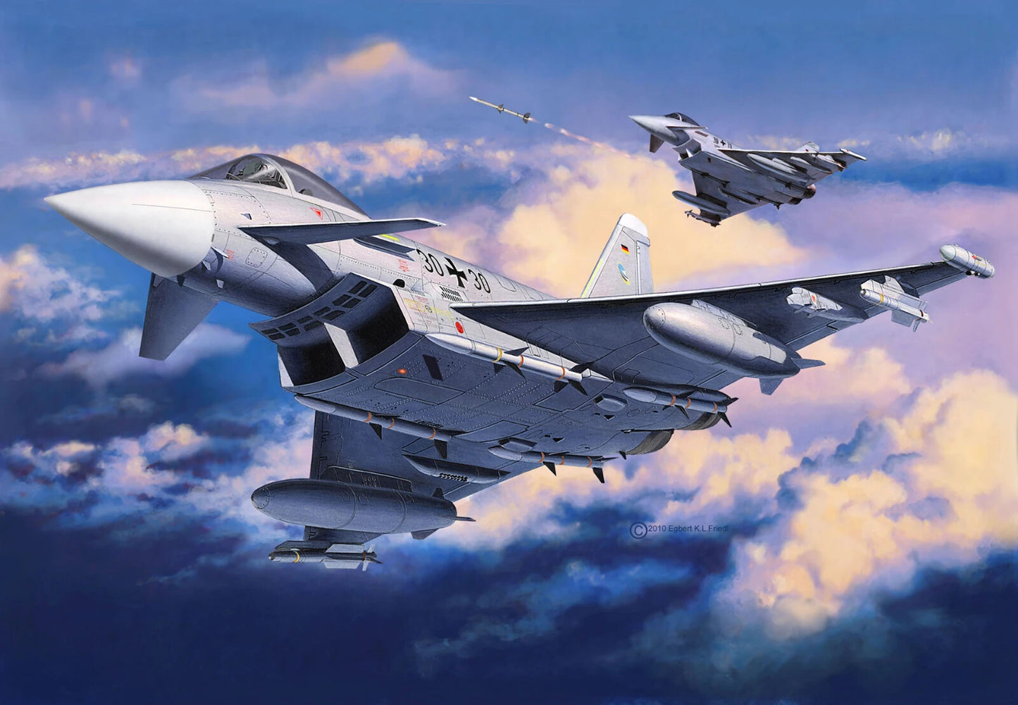 Eurofighter Typhoon (Single Seater) Model Kit By Revell Scale 1:144 R04282