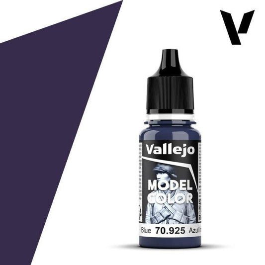 Vallejo  Model Colour Blue 70.925 18ml Paint Dropper Bottle