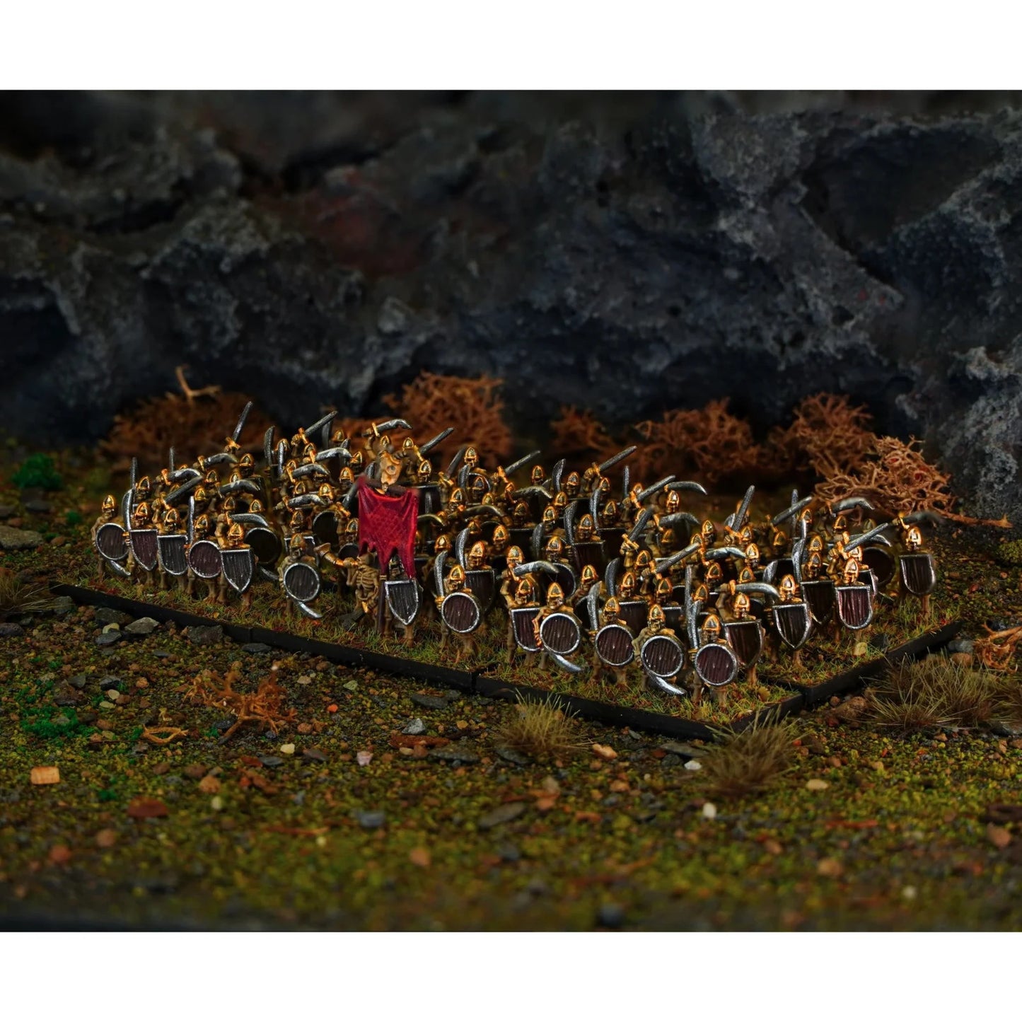 Wargames Atlantic Bone Blades Skeleton Army 10mm 117x Figures Fantasy FREE POST