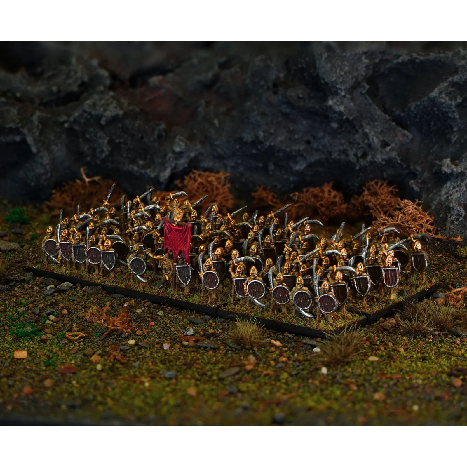 Wargames Atlantic Bone Blades Skeleton Army 10mm 117x Figures Fantasy FREE POST