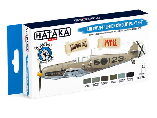 HTK-BS32 Hataka Luftwaffe Legion Condor Paint Set product image