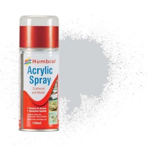 HUMBROL Spray Paints And Lacquers Acrylic Enamel Mini Cans 150ml