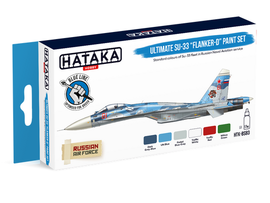 HTK-BS83 Hataka Ultimate Su-33 Flanker-D Paint Set product image