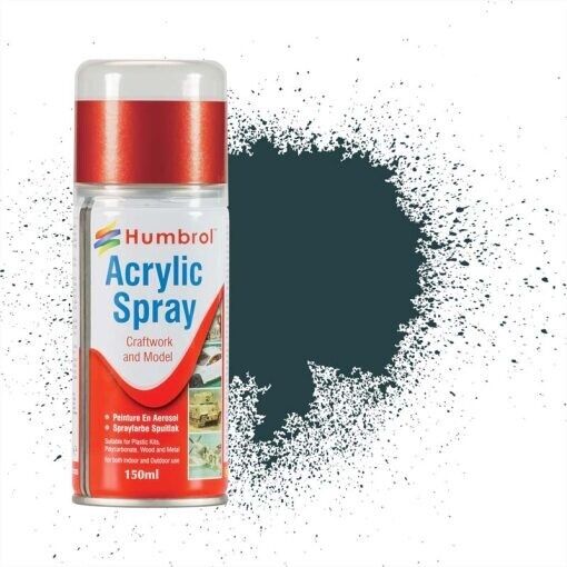 HUMBROL Spray Paints And Lacquers Acrylic Enamel Mini Cans 150ml