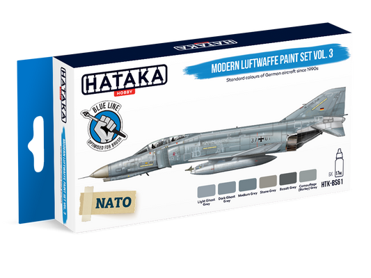 HTK-BS61 Hataka Modern Luftwaffe Paint Set Vol.3 product image