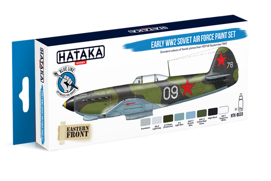 HTK-BS33 Hataka Early WW2 Soviet Air Force Paint Set product image