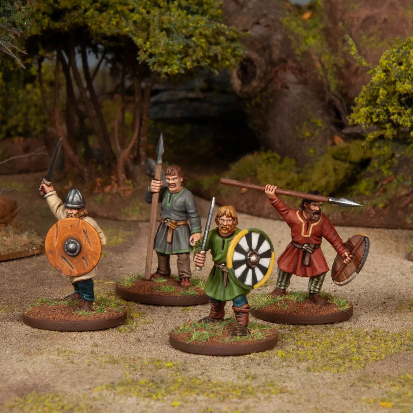 Wargames Atlantic Dark Age Army Builder 48x Miniatures 28mm Figures FREE POST