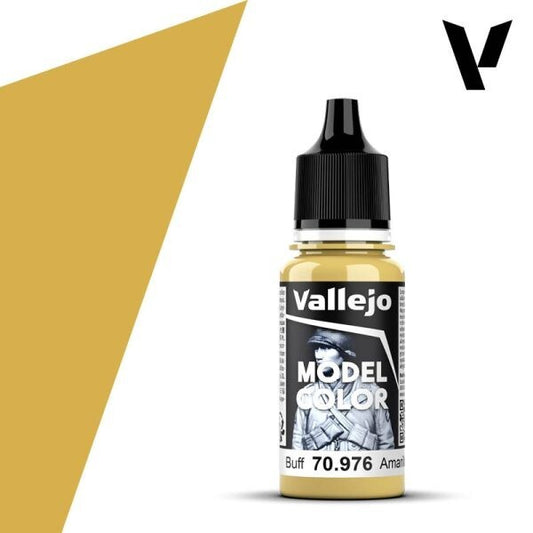 Vallejo  Model Colour Buff 70.976 18ml Paint Dropper Bottle