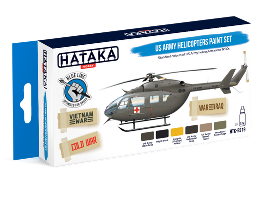 HTK-BS19 Hataka US Army Helicopters Paint Set product image