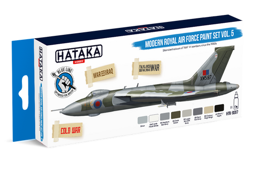 HTK-BS97 Hataka Modern Royal Air Force Paint Set Vol.5 product image