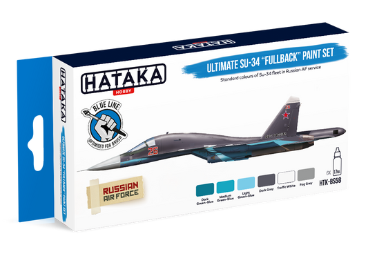 HTK-BS58 Hataka Ultimate Su-34 Fullback Paint Set product image