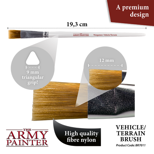 Army Painter Wargamer Vehicle and Scenery Brush product packaging