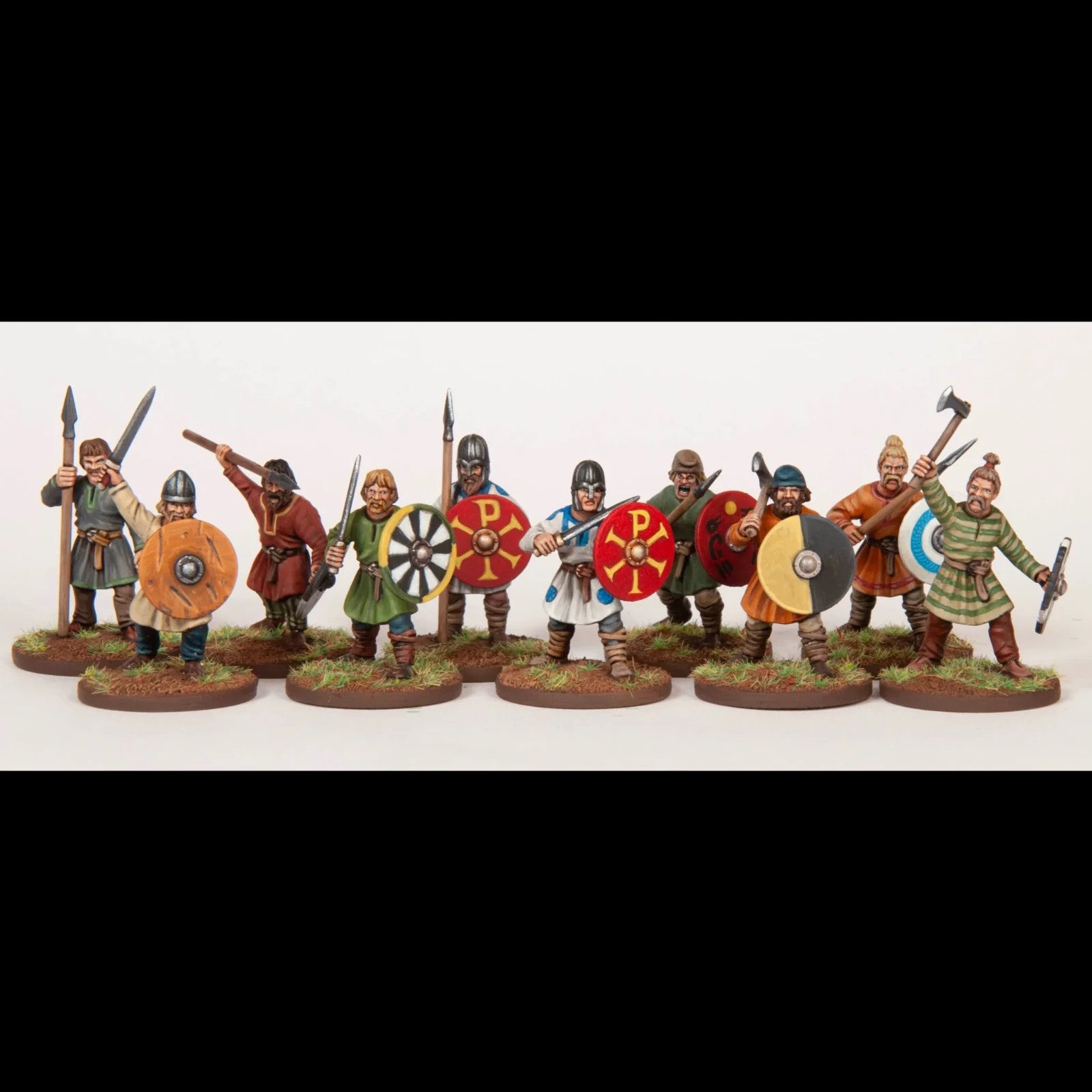 Wargames Atlantic Dark Age Army Builder 48x Miniatures 28mm Figures FREE POST