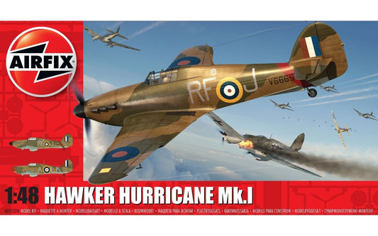 Airfix A05127A Hawker Hurricane Mk.I 1:48 scale box art
