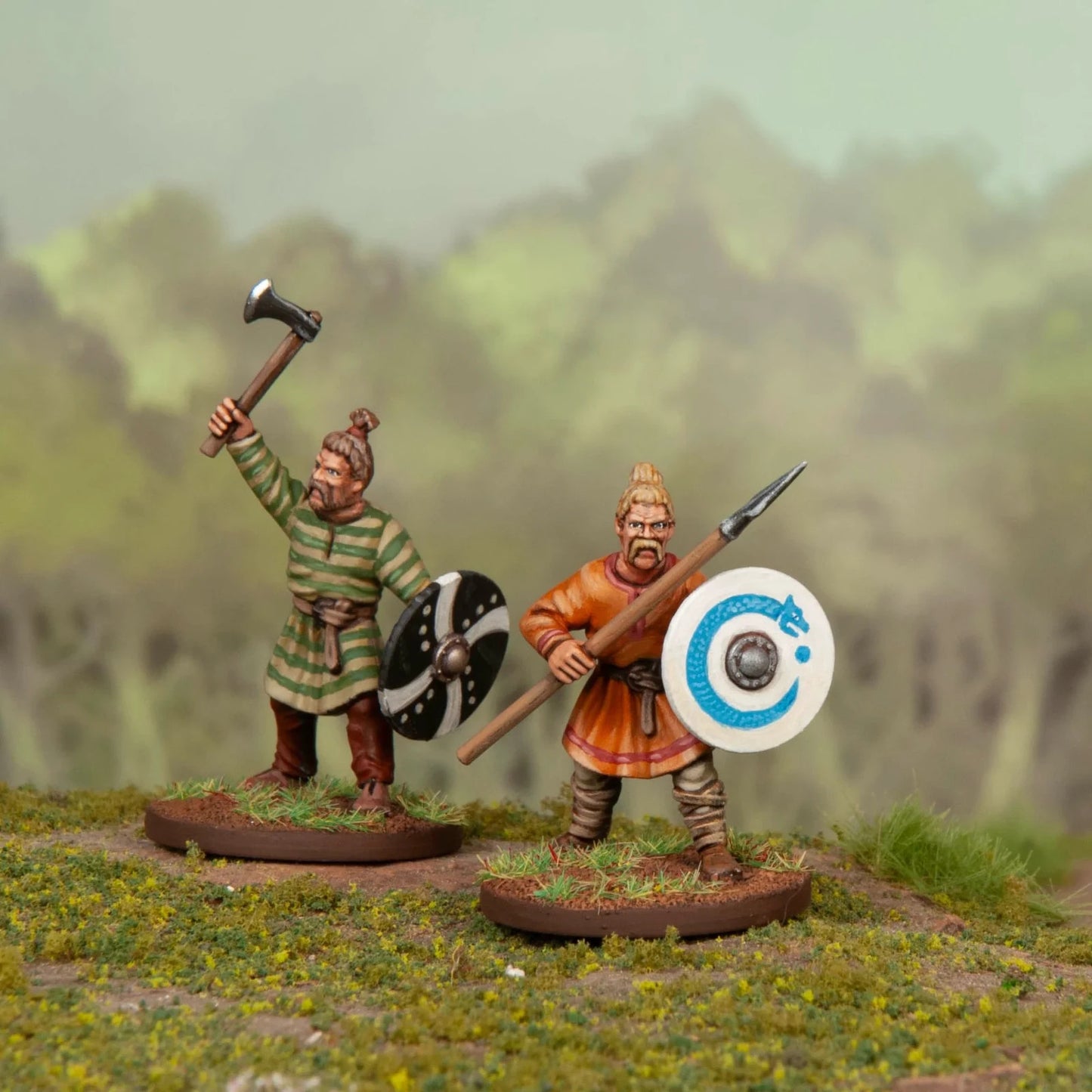 Wargames Atlantic Dark Age Army Builder 48x Miniatures 28mm Figures FREE POST