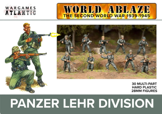 Wargames Atlantic Panzer Lehr Division 30x Miniatures WW2 1939-1945 FREE POST