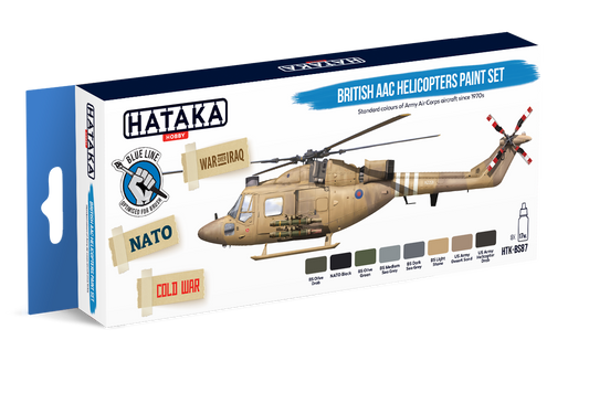 HTK-BS87 Hataka British AAC Helicopters Paint Set product image