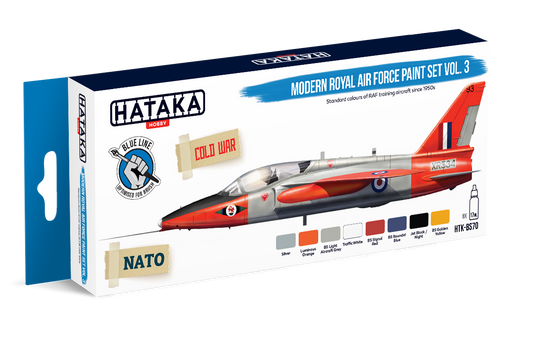 HTK-BS70 Hataka Modern Royal Air Force Paint Set Vol.3 product image