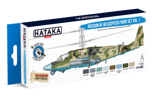 HTK-BS86 Hataka Russian AF Helicopters Paint Set Vol.1 product image