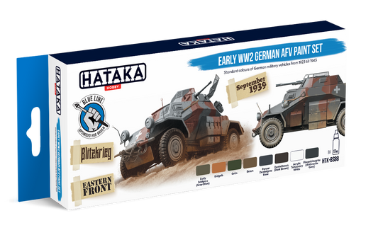 HTK-BS88 Hataka Early WW2 German AFV Paint Set product image