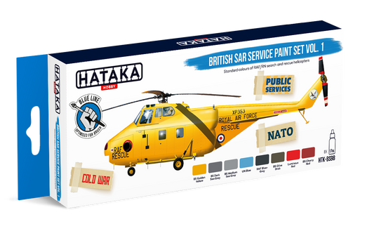 HTK-BS98 Hataka British SAR Service Paint Set Vol. 1 product image