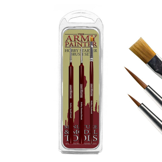 Hobby Starter Brush Set By The Army Painter 5044  FREE POSTAGE!!