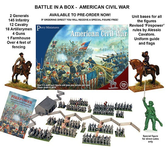 Perry Miniatures American Civil War Battle In A Box 28mm BB1 