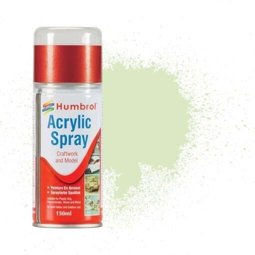 HUMBROL Spray Paints And Lacquers Acrylic Enamel Mini Cans 150ml