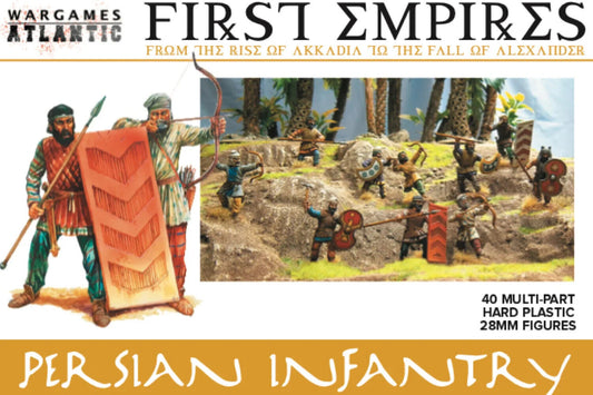 Wargames Atlantic Persian Infantry 40x Miniatures Historical FREE POST