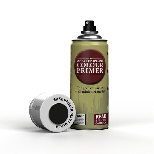 Army Painter Matt Black CP3001 colour primer spray can